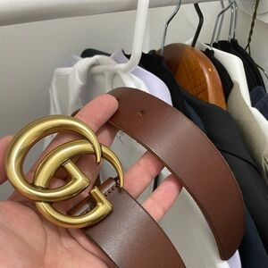 Gucci Marmont Style belt brown